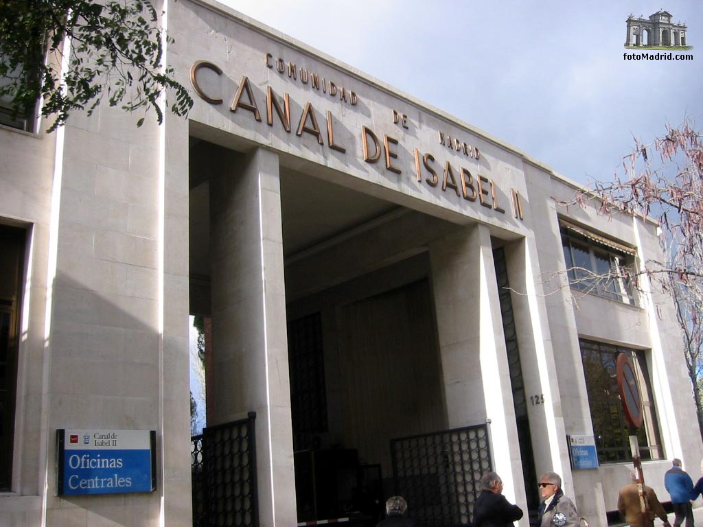 Canal de Isabel II. Oficinas centrales