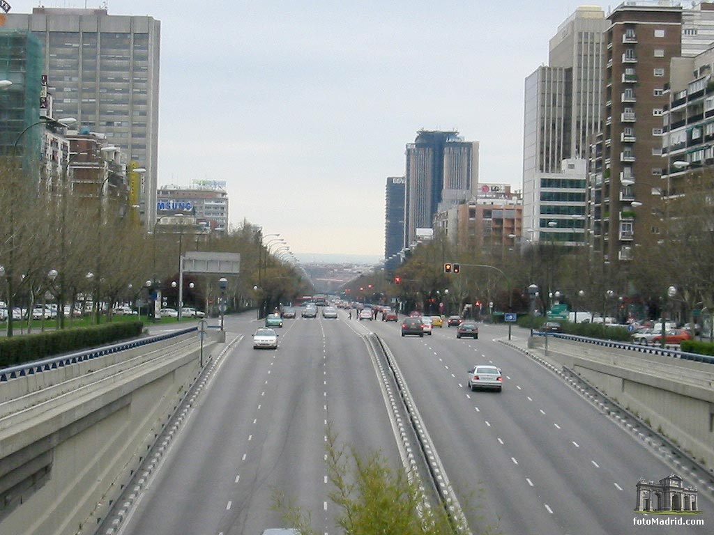 Paseo de la Castellana-Plaza Castilla