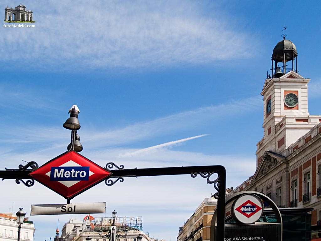 Metro en Puerta del Sol