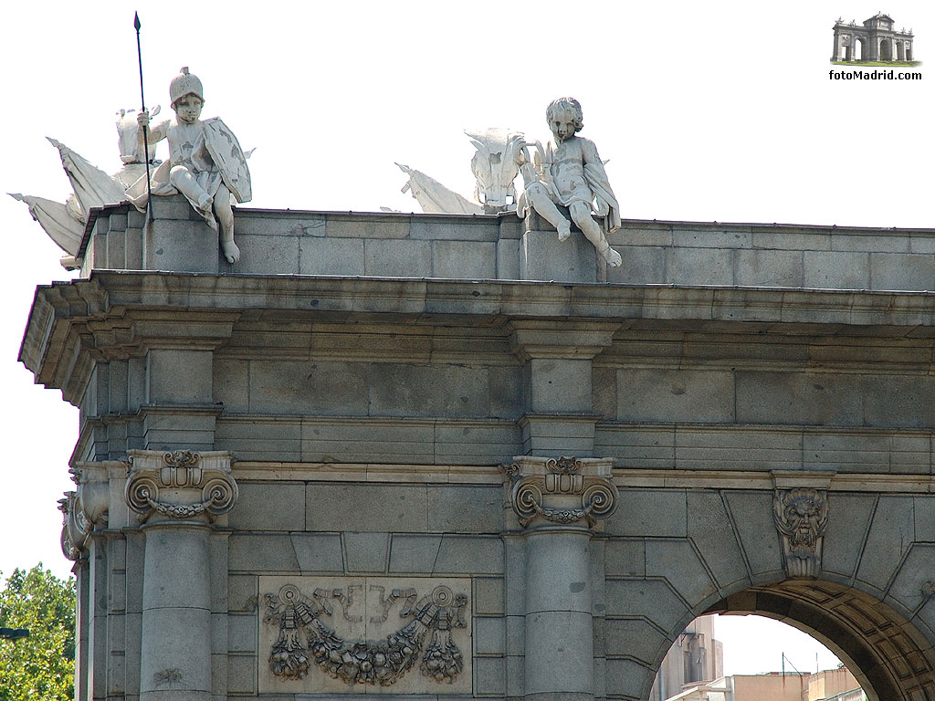 Detalle de la Puerta de Alcal�