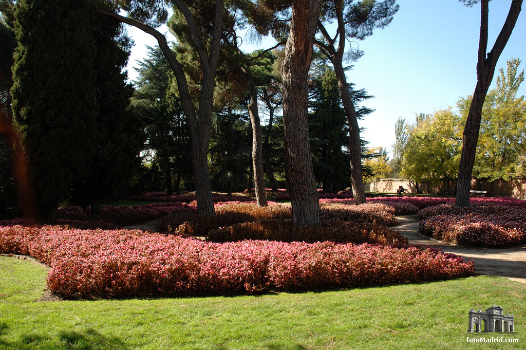 Jardn de Flores en El Capricho