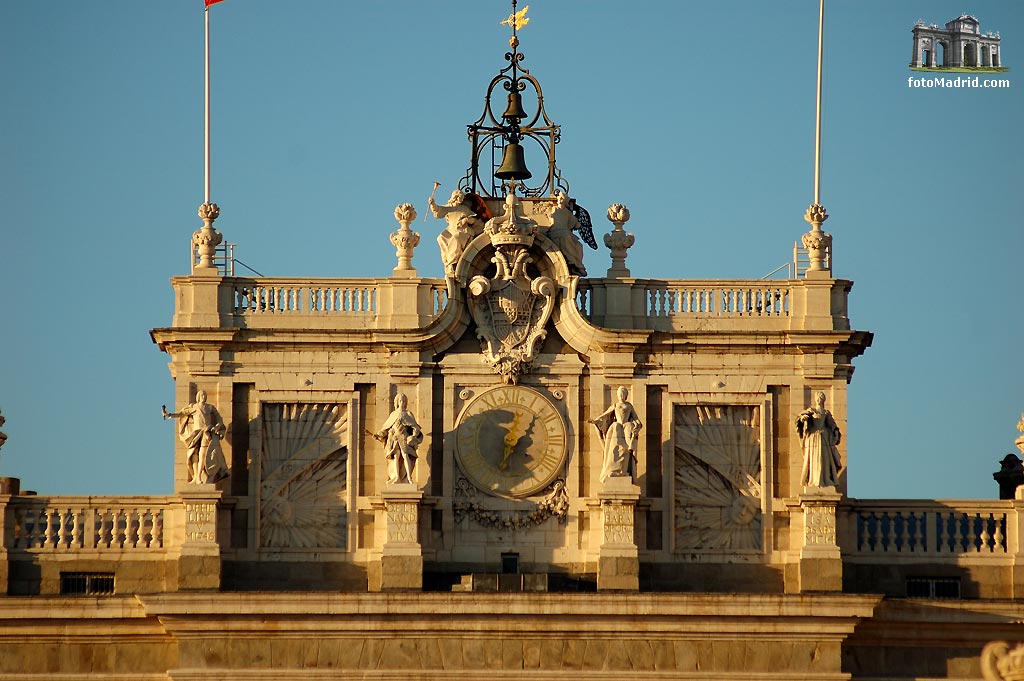 Detalle del Palacio Real