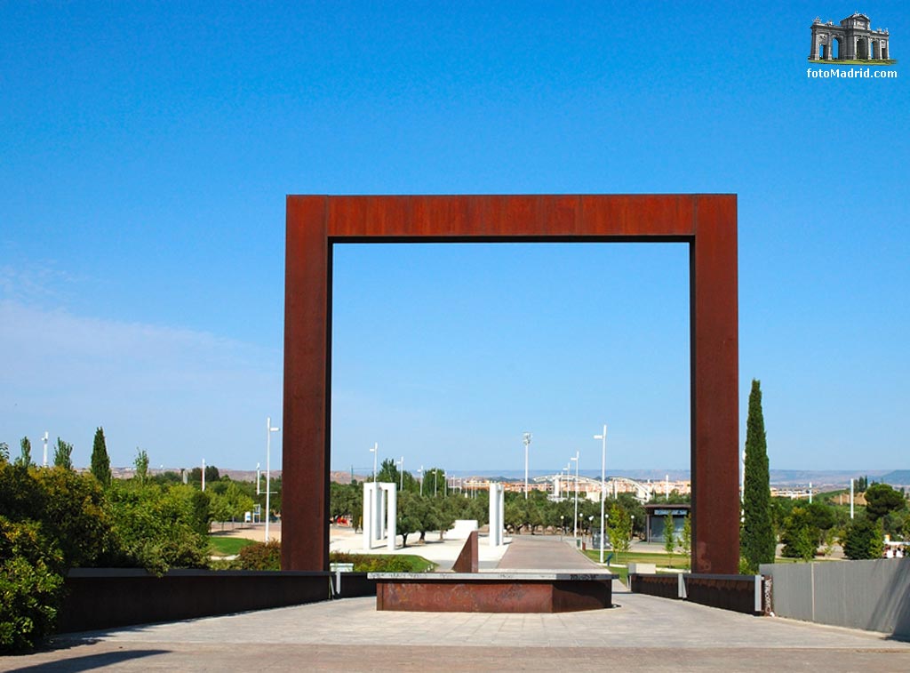 Entrada al Parque Juan Carlos I