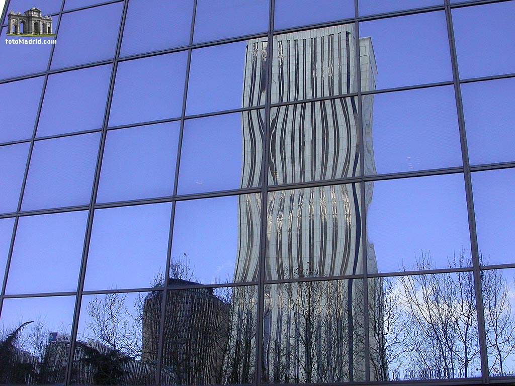 Reflejo de la Torre Picasso