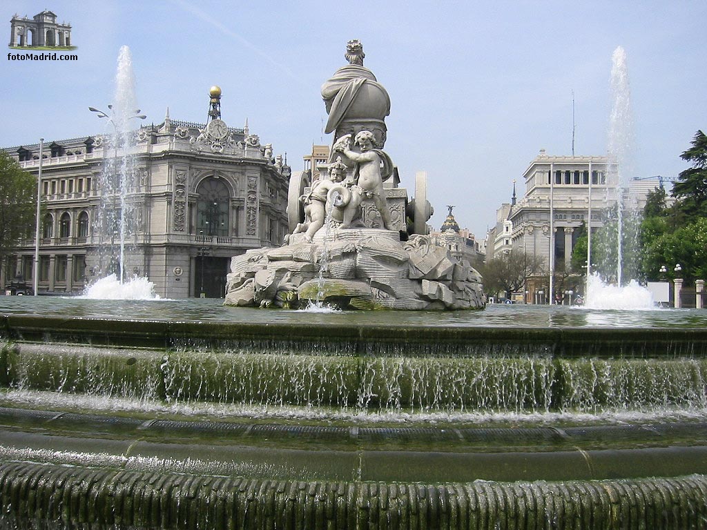 Fuente de Cibeles (trasera)