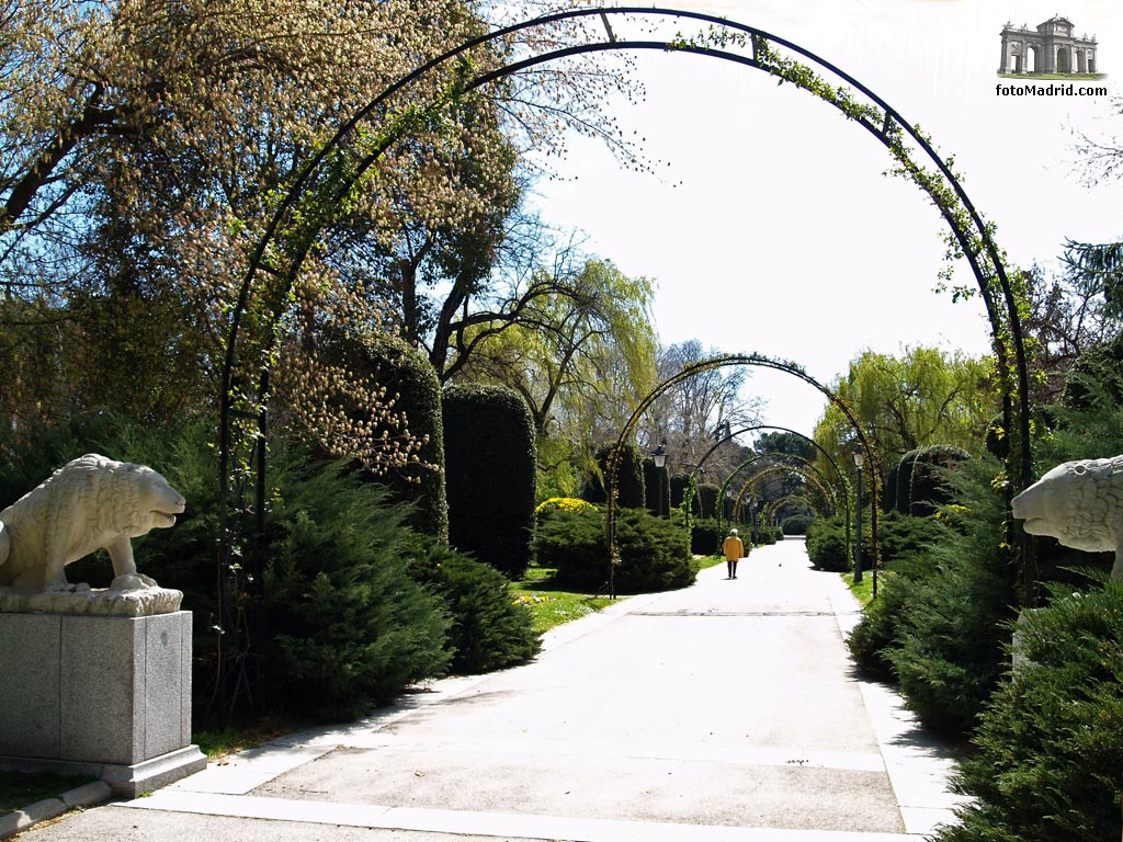 Jardines de la antigua Casa de Fieras