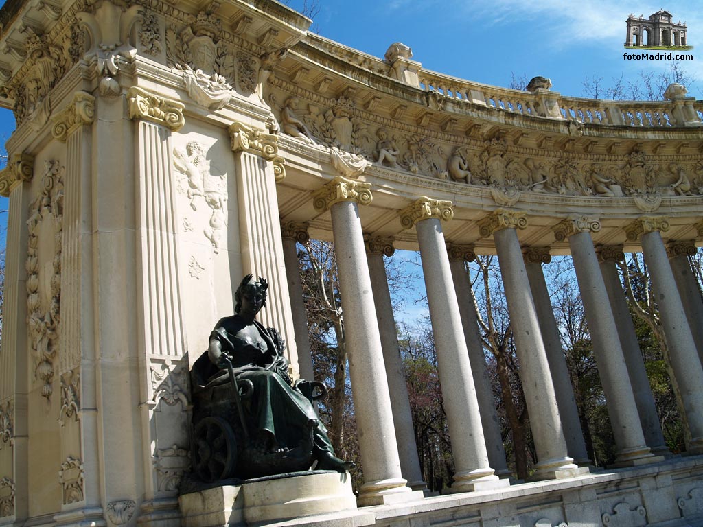 La Agricultura. Monumento a Alfonso XII