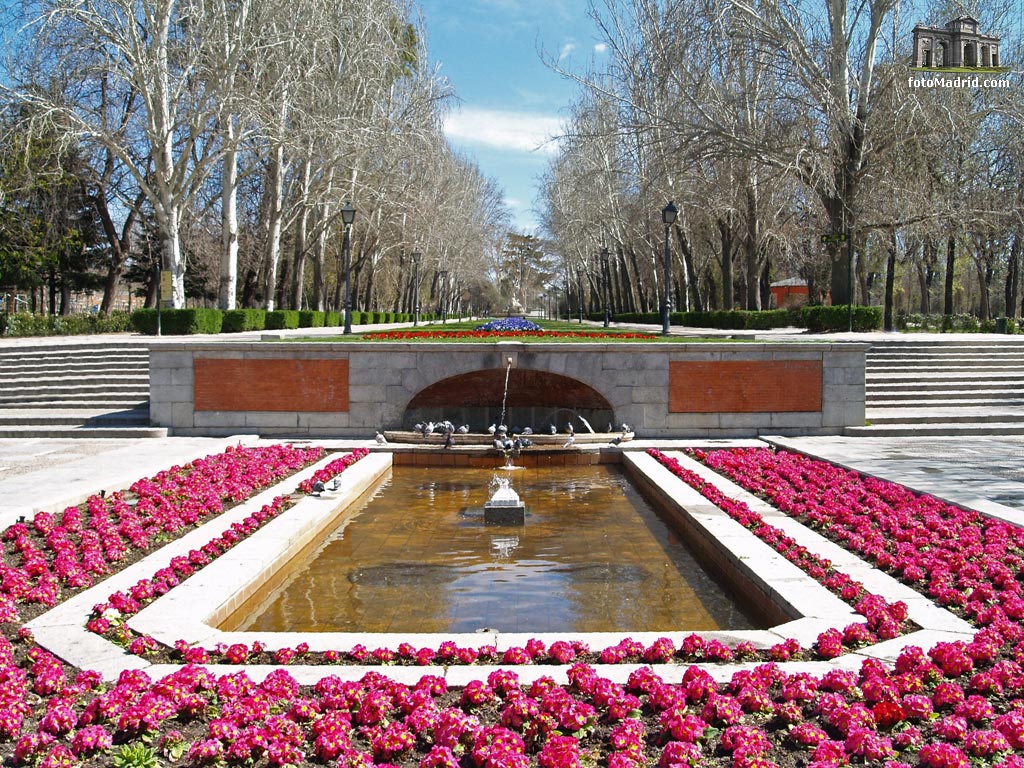 Entrada al Parque de El Retiro