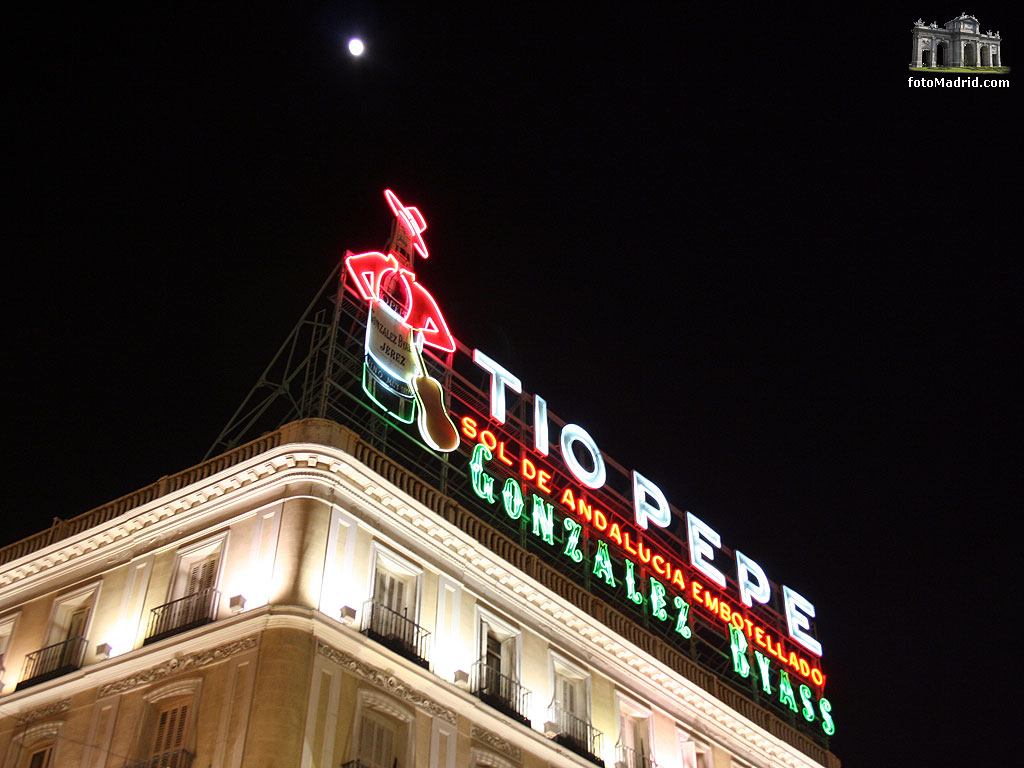 Anuncio de To Pepe en la Puerta del Sol