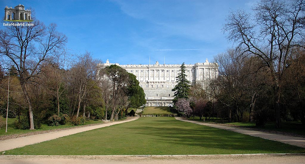 Campo del Moro y Palacio Real