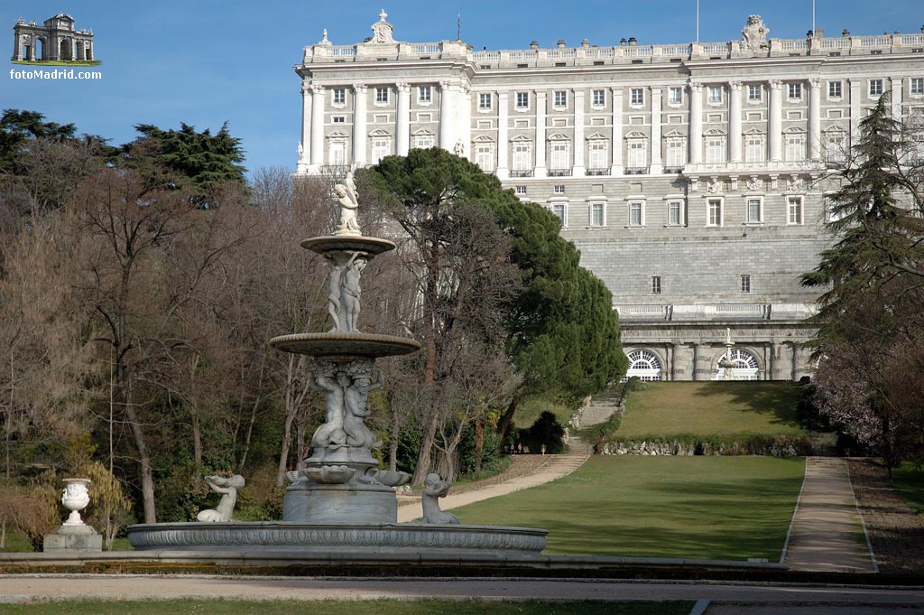 Campo del Moro y Palacio Real