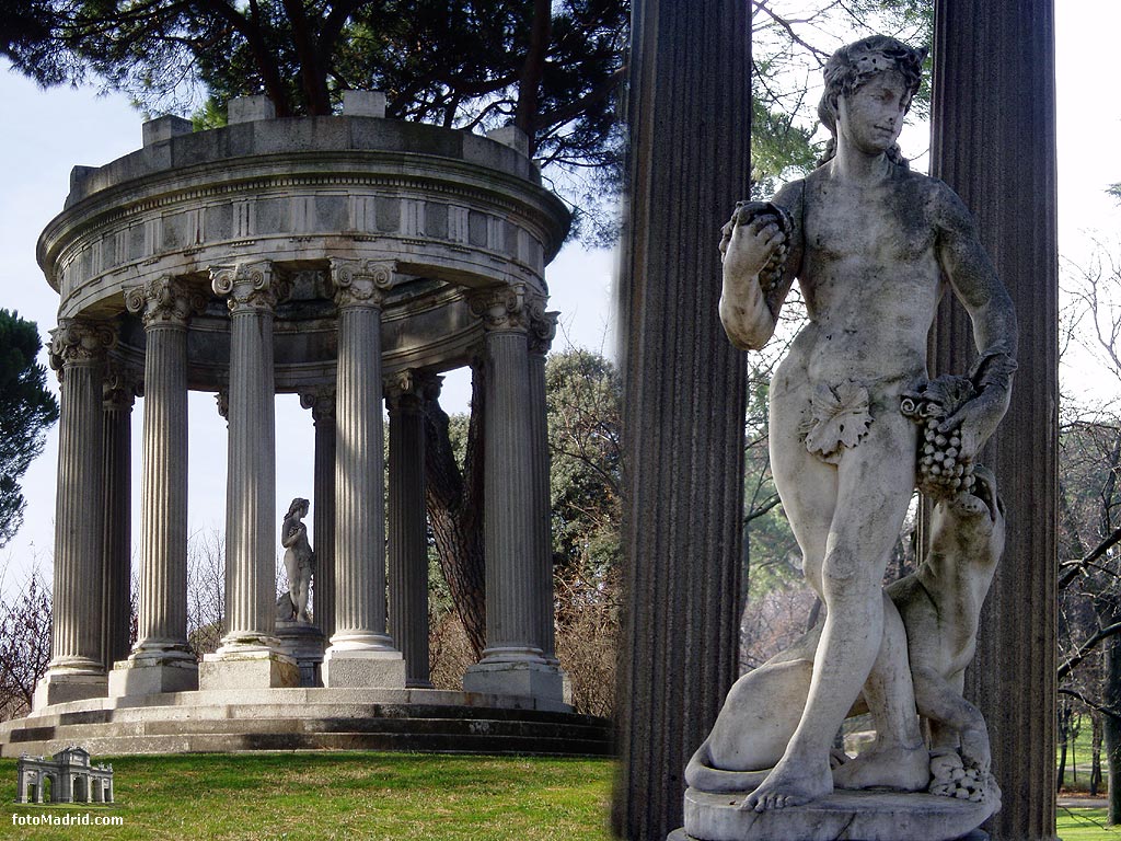 Monumento a Baco, El Capricho